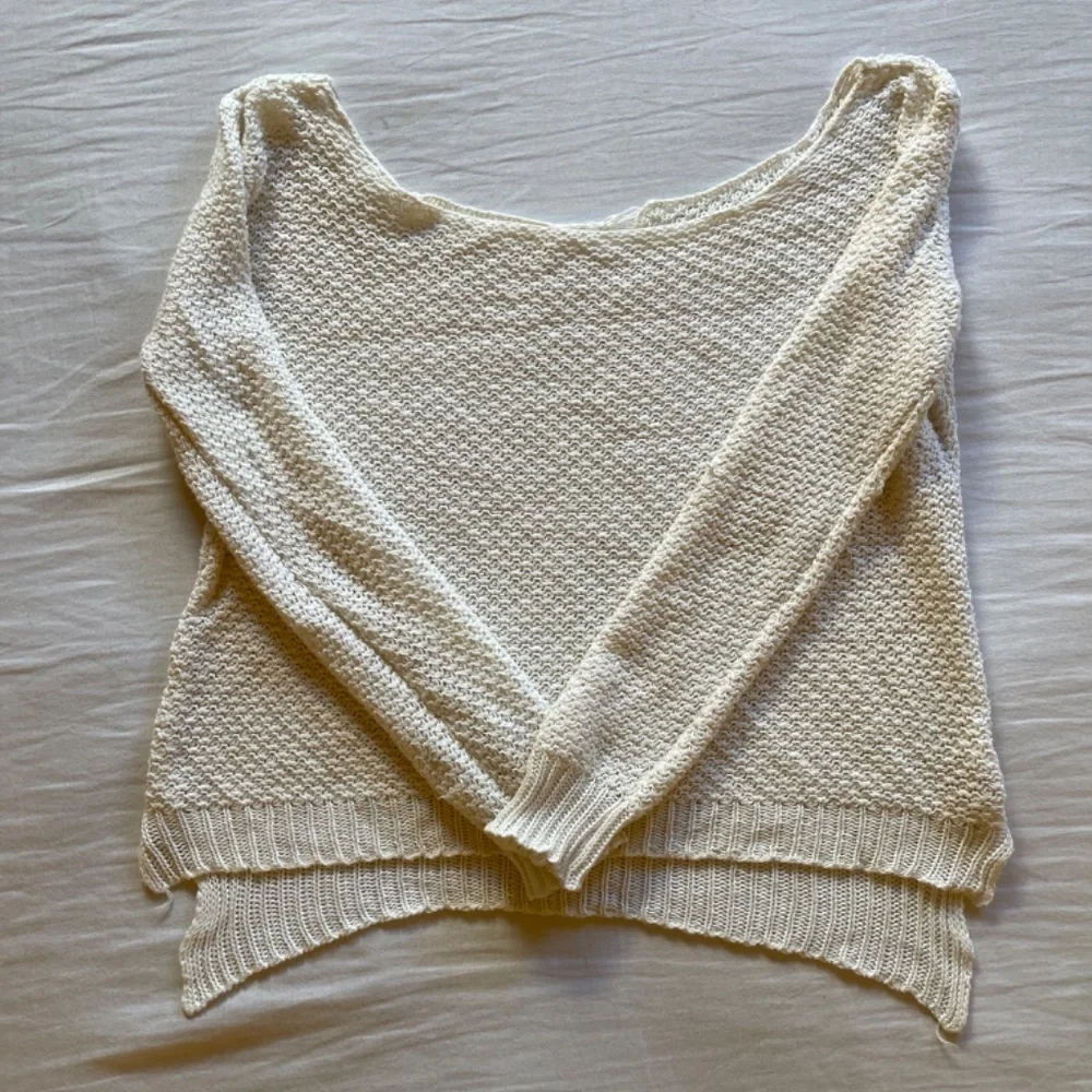 White Knit Sweater